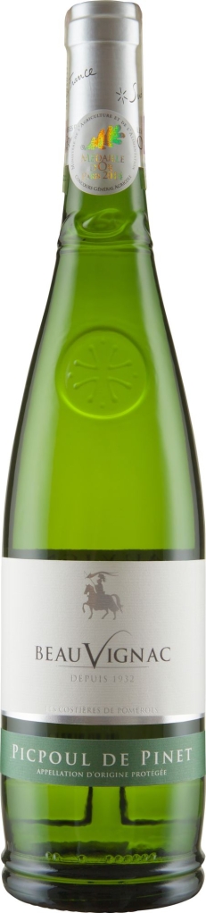 Wino Costières de Pomérols Beauvignac Picpoul de Pinet Coteaux du Languedoc AOP 2021