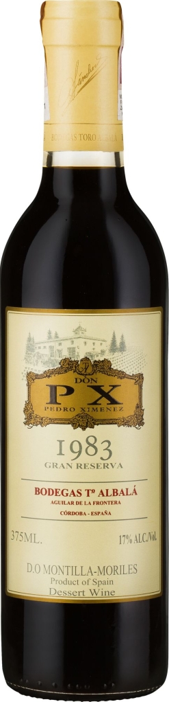 Wino Toro Albalá Don P.X. Gran Reserva Montilla-Morilles DO 1983 375 ml