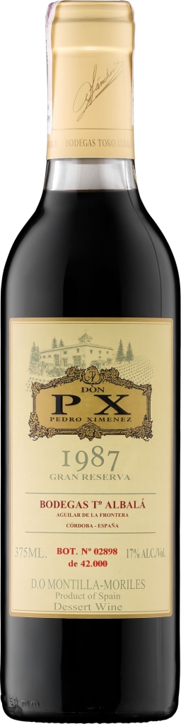 Wino Toro Albala Don P.X. Gran Reserva Montilla-Moriles DO 1987 375 ml
