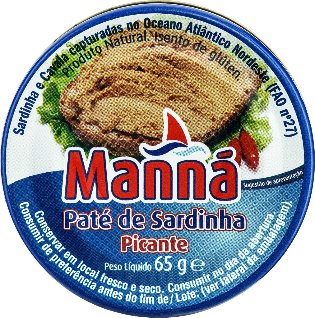Pikantna pasta z sardynek Manná (65 g)