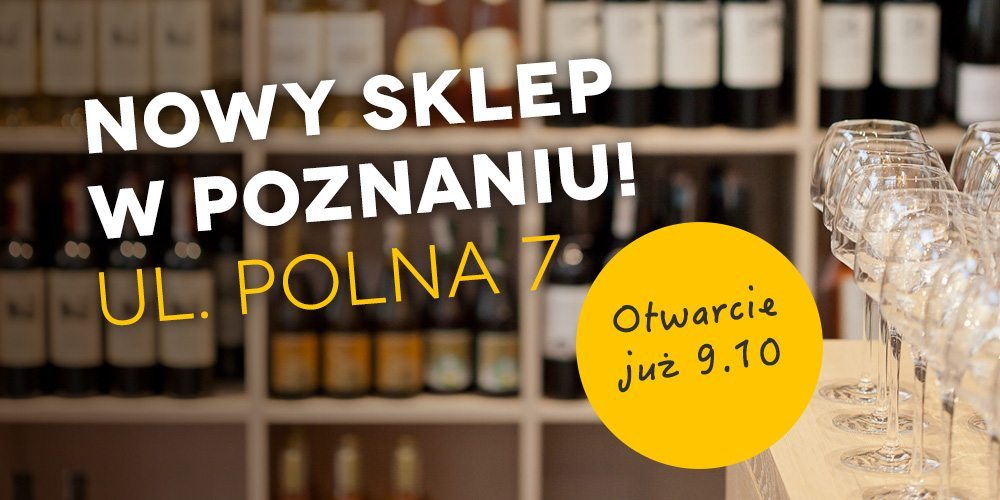 Sklep z winem w Poznaniu
