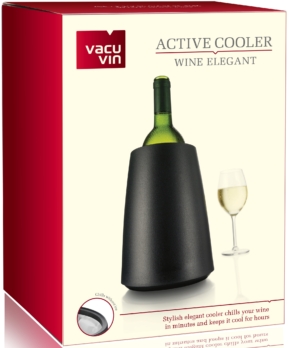 Vacu Vin aktywny schładzacz do wina elegant czarny